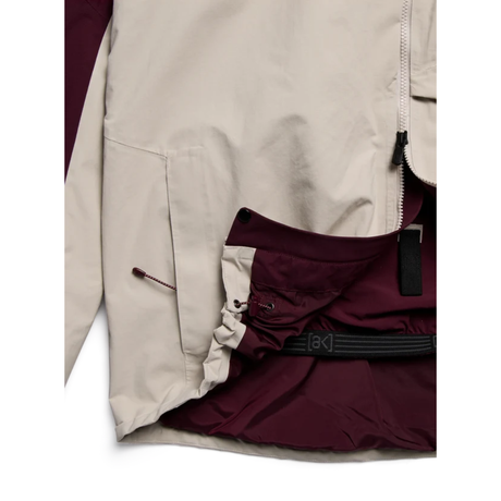Burton Burton Men's [ak] Cyclic GORE-TEX 2L Jacket - Rum Raisin/Chinchilla Gray Rum Raisin/Chinchilla Gray M Mens Gore-Tex Jackets