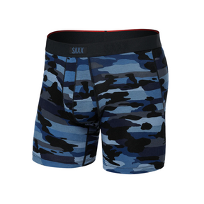 Saxx Saxx Men's Vibe XTRA Boxer Brief Fly - CLOUDBANK CAMO-NAVY CLOUDBANK CAMO-NAVY XS Mens Boxer Brief Underwear