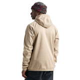 Burton Burton Men's Crown Weatherproof Full-Zip Fleece - Summit Taupe Heather Summit Taupe Heather M Mens Pullover Hoodies
