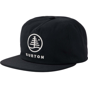 Burton Burton Men's Family Tree Hat - True Black True Black 1SZ FITALL Mens Hats Flat Brim