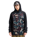 Burton Burton Men's Crown Weatherproof Riding Pullover Hoodie - SEERSK/TRUBLK SEERSK/TRUBLK M Mens Pullover Hoodies