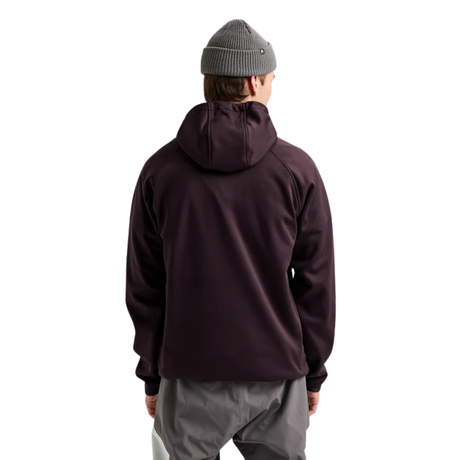 Burton Burton Men's Crown Weatherproof Pullover Fleece - Bear Hug Brown Bear Hug Brown M Mens Pullover Hoodies