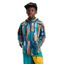 Burton Burton Kids' Burton Crown Weatherproof Full-Zip Fleece - Paint Stripe Paint Stripe XS Youth Boys (8-12) Hoodies