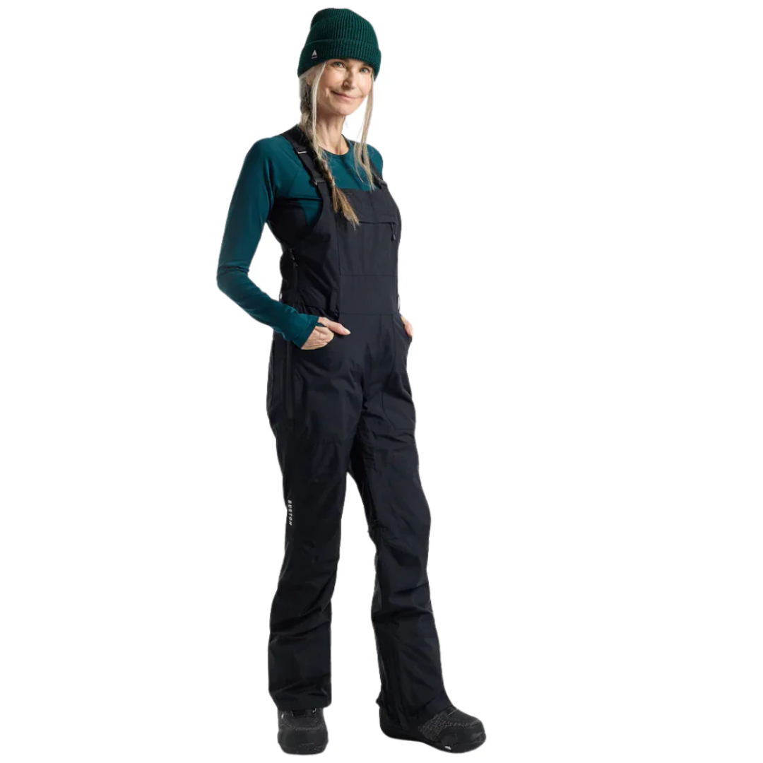 Burton Women's Avalon GORE-TEX 2L Bib Pants- True Black
