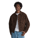 Vans Vans Men's Check-5 Checkboard Denim Trucker - Demitasse Demitasse M Mens Street Jackets