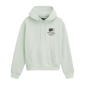 Vans Vans Men's Stacked HI Pullover - Dusty Mint Dusty Mint M Mens Pullover Hoodies