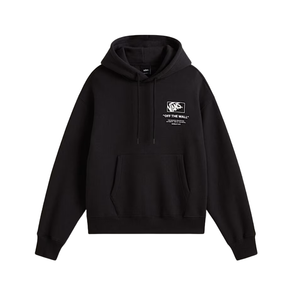 Vans Vans Men's Stacked HI Pullover - Black-White Black-White M Mens Pullover Hoodies