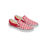 Vans Unisex Classic Slip On Shoes - Checkerboard Chili Pepper
