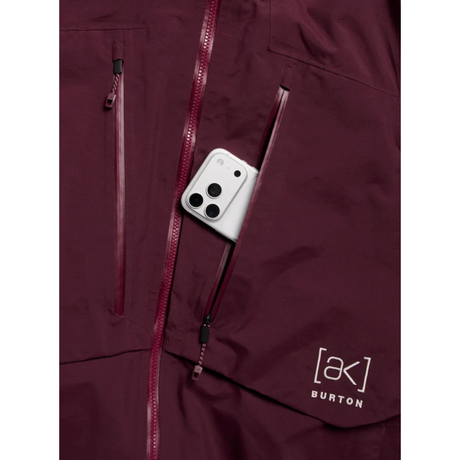 Burton Burton Men's [ak] Swash Synthetic Insulated GORE-TEX 2L Jacket - Rum Raisin Rum Raisin L Mens Gore-Tex Jackets