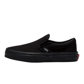 Vans Vans Kids Classic Slip On - Blk/Blk BLK/BLK 12 Youth Boys Skate Shoes 5T to 13T and 1 to 7 US Size