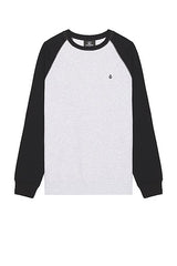 Volcom Volcom Men's Homak Crew Bone Heather S Mens Crew Sweatshirt