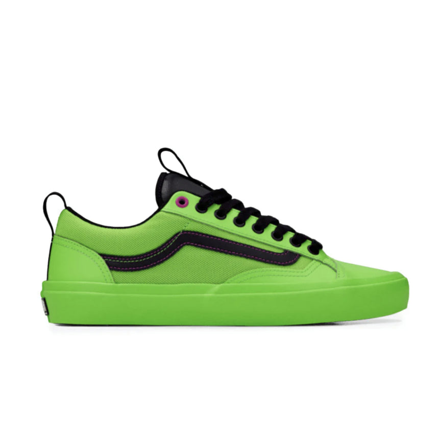 Vans Van's Men's Skate Old Skool 36+ - Acid Airbrush Black/Green Gecko Acid Airbrush Black/Green Gecko 8 Mens Skate Shoes 6 to 18