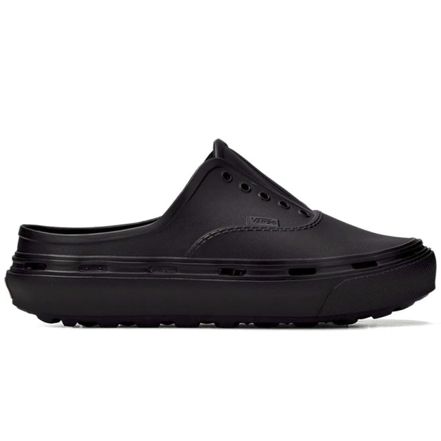 Vans Van's Unisex Authentic Mule FF - Black Black 9/10.5 Unisex Skate Shoes 6 to 18