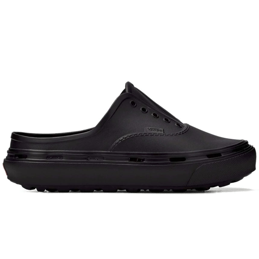 Vans Van's Unisex Authentic Mule FF - Black Black 9/10.5 Unisex Skate Shoes 6 to 18