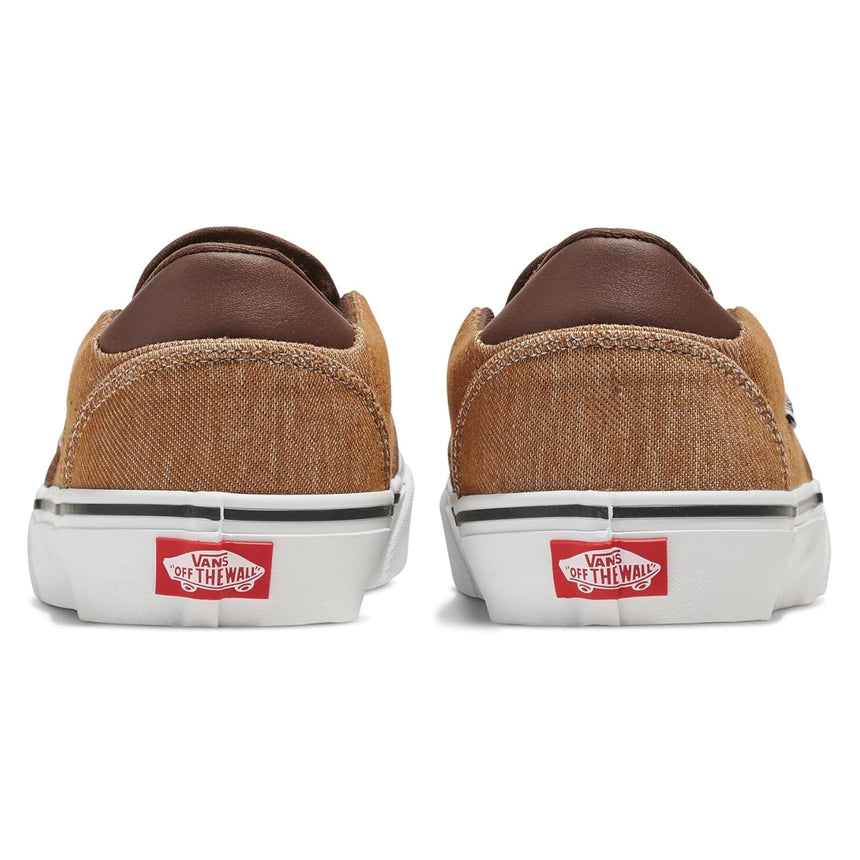 Vans Vans Men's Asher Deluxe Shoes - Washed Chipmunk Washed Chipmunk 8 Mens Skate Shoes 6 to 18