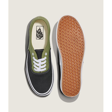 Vans Vans Unisex Authentic Shoes - Linden Loden Green Linden Loden Green Mens 8/ Womens 9.5 Unisex Slip On Shoes 6 to 18