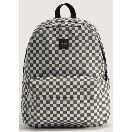 Vans Vans Old Skool Check Backpack Black/Charcoal One Size Bags School Backpack