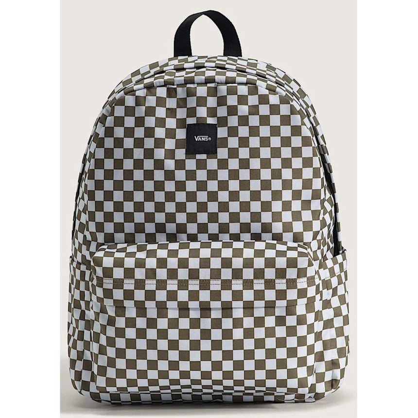Vans Vans Old Skool Check Backpack Black/Charcoal One Size Bags School Backpack