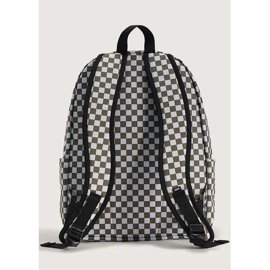 Vans Vans Old Skool Check Backpack Black/Charcoal One Size Bags School Backpack
