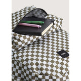 Vans Vans Old Skool Check Backpack Black/Charcoal One Size Bags School Backpack