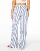 Roxy Roxy Women's Mavericks Trouser BLUE HORIZON JAIL BIRD STRIPE XS Womens Pants and Jeans