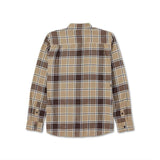 Volcom Volcom Men's Caden Plaid Long Sleeve - Khaki Khaki M Mens Flannel Long Sleeve Shirts