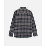 Volcom Volcom Men's Caden Plaid Long Sleeve - Pewter Pewter M Mens Flannel Long Sleeve Shirts