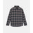 Volcom Volcom Men's Caden Plaid Long Sleeve - Pewter Pewter M Mens Flannel Long Sleeve Shirts