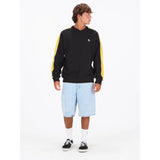 Volcom Volcom Men's Flying Hi Crew - Antique Black Antique Black M Mens Crew Sweatshirt