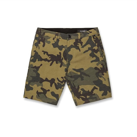 Volcom Volcom Men's Mix Fricking Cross Shred 20" Hybrid Shorts Covert Green 30 Mens Hybrid Land and Sea Shorts