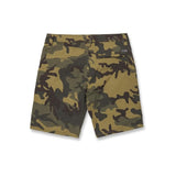 Volcom Volcom Men's Mix Fricking Cross Shred 20" Hybrid Shorts Covert Green 30 Mens Hybrid Land and Sea Shorts