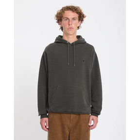 Volcom Volcom Men's Single Stone PW Pullover - Rinsed Black Rinsed Black S Mens Pullover Hoodies