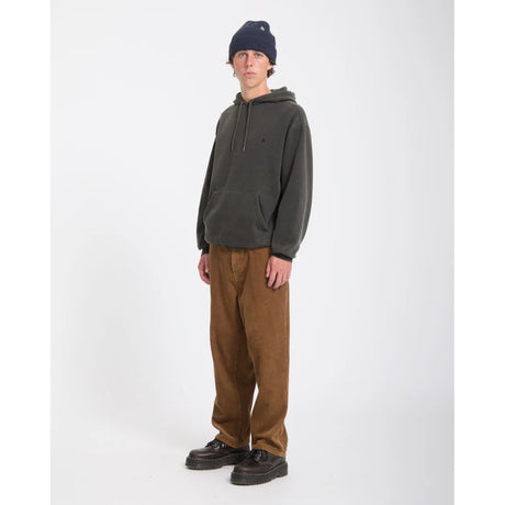 Volcom Volcom Men's Single Stone PW Pullover - Rinsed Black Rinsed Black S Mens Pullover Hoodies