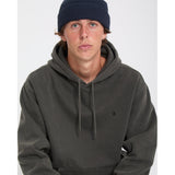 Volcom Volcom Men's Single Stone PW Pullover - Rinsed Black Rinsed Black S Mens Pullover Hoodies