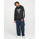 Volcom Volcom Men's Stone Trip Pullover - Black Black S Mens Pullover Hoodies
