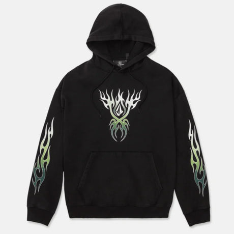 Volcom Volcom Men's Stone Trip Pullover - Black Black S Mens Pullover Hoodies