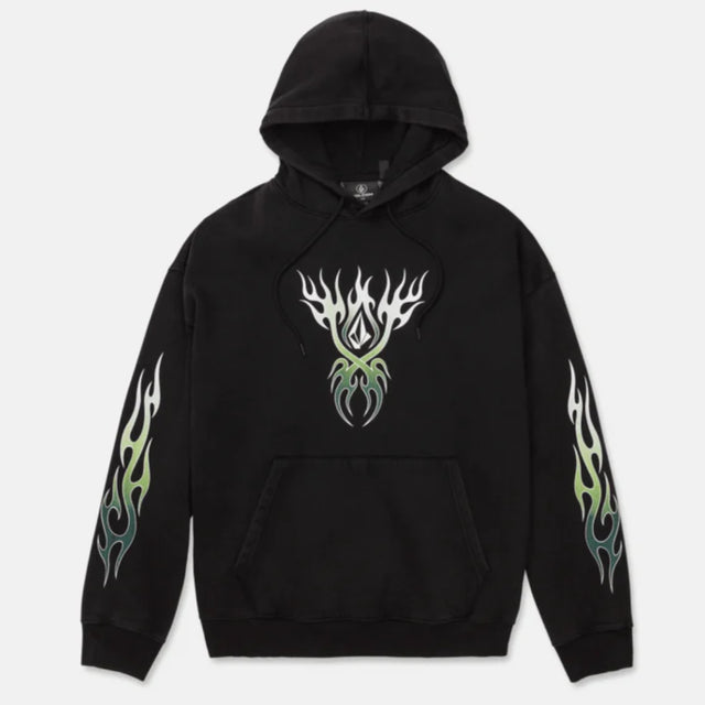 Volcom Volcom Men's Stone Trip Pullover - Black Black S Mens Pullover Hoodies