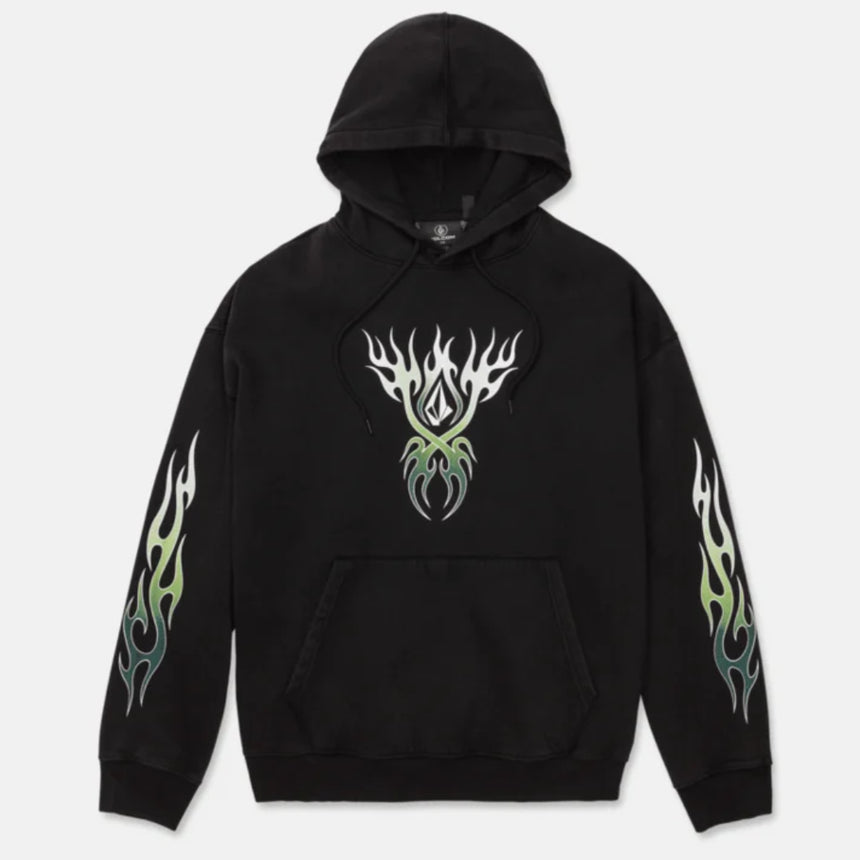 Volcom Volcom Men's Stone Trip Pullover - Black Black S Mens Pullover Hoodies