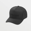 Volcom Volcom Men's Vent Delta Adjustable Hat - Black Black ONESZ Mens Hats Flat Brim