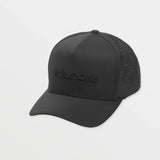 Volcom Volcom Men's Vent Delta Adjustable Hat - Black Black ONESZ Mens Hats Flat Brim