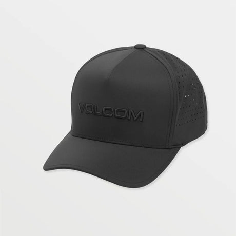 Volcom Volcom Men's Vent Delta Adjustable Hat - Black Black ONESZ Mens Hats Flat Brim