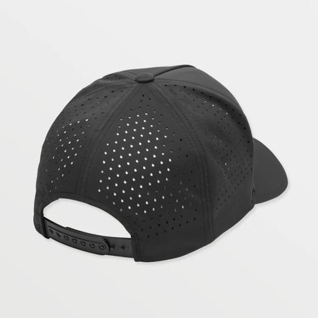 Volcom Volcom Men's Vent Delta Adjustable Hat - Black Black ONESZ Mens Hats Flat Brim