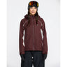 Volcom Women's Stone Smokeshow 20K Jacket - Oxblood