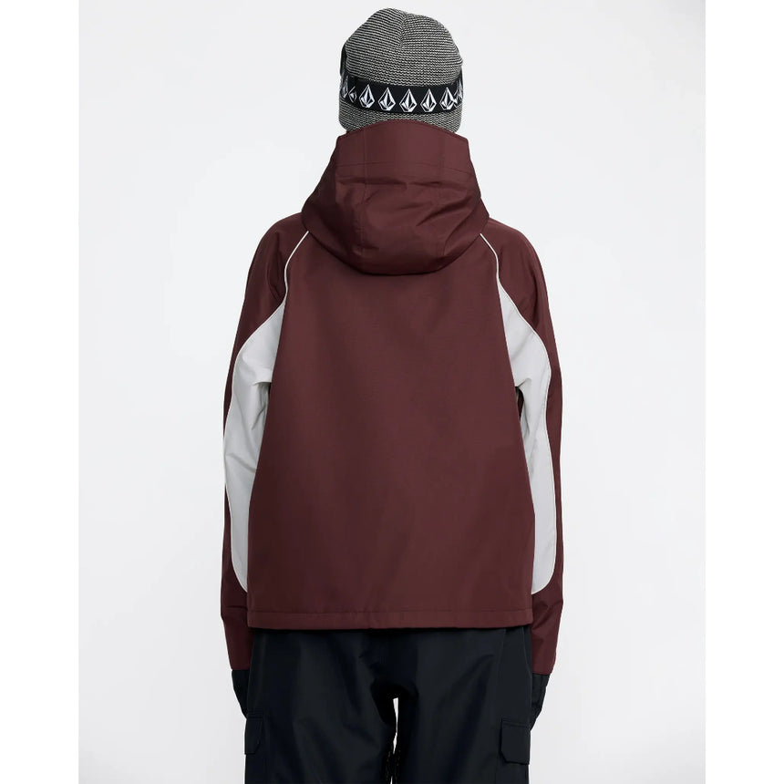 Volcom Women's Stone Smokeshow 20K Jacket - Oxblood