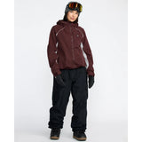 Volcom Women's Stone Smokeshow 20K Jacket - Oxblood