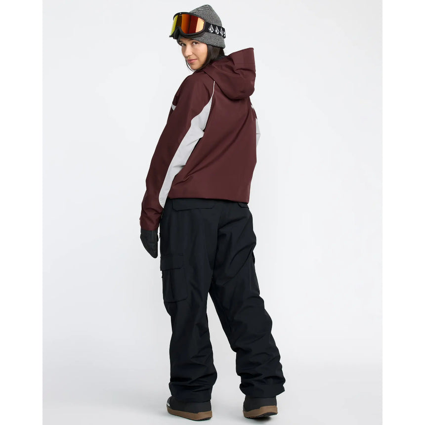 Volcom Women's Stone Smokeshow 20K Jacket - Oxblood