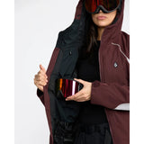 Volcom Women's Stone Smokeshow 20K Jacket - Oxblood