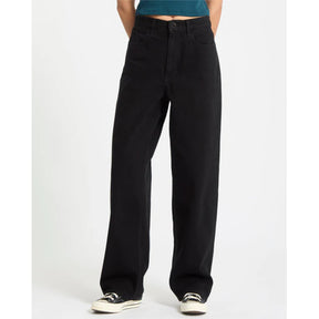Volcom Volcom Women's Stoned BF Lowrise Pants Black Out 25 Womens Pants and Jeans