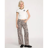 Volcom Volcom Women's Stoned BF Lowrise Pants Black Out 25 Womens Pants and Jeans