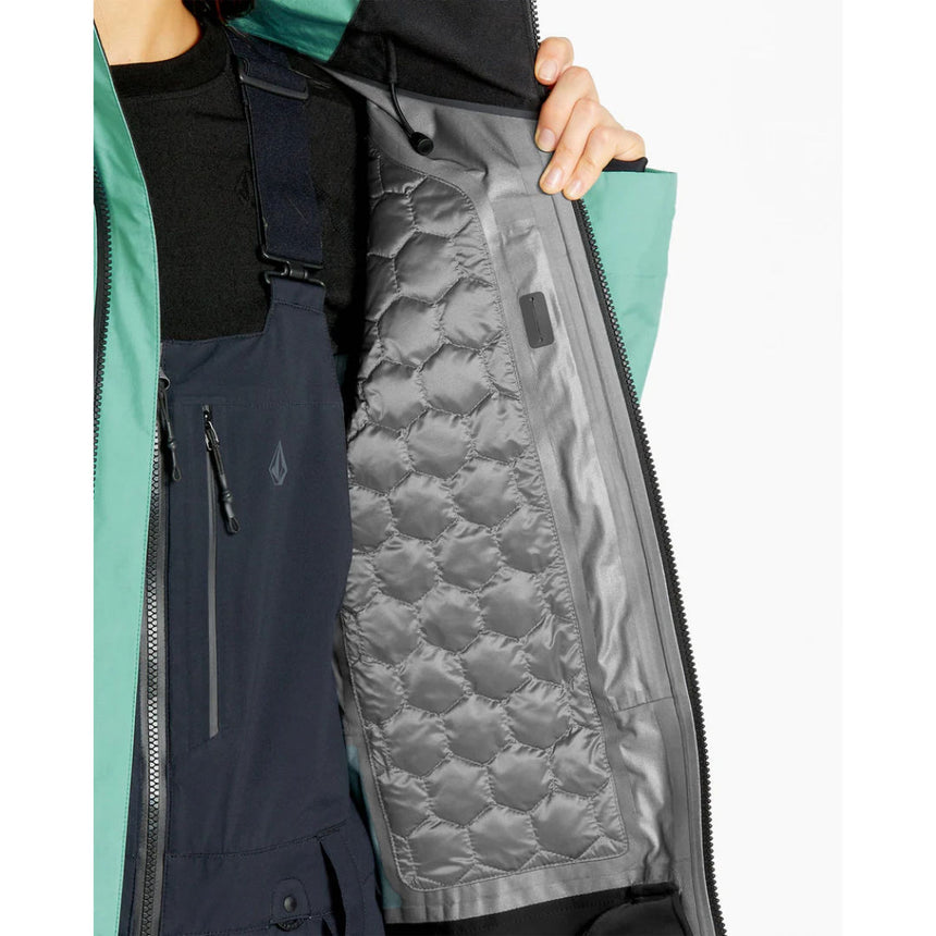 Chaqueta Volcom KOA TDS INF Gore-Tex para mujer - Wasabi